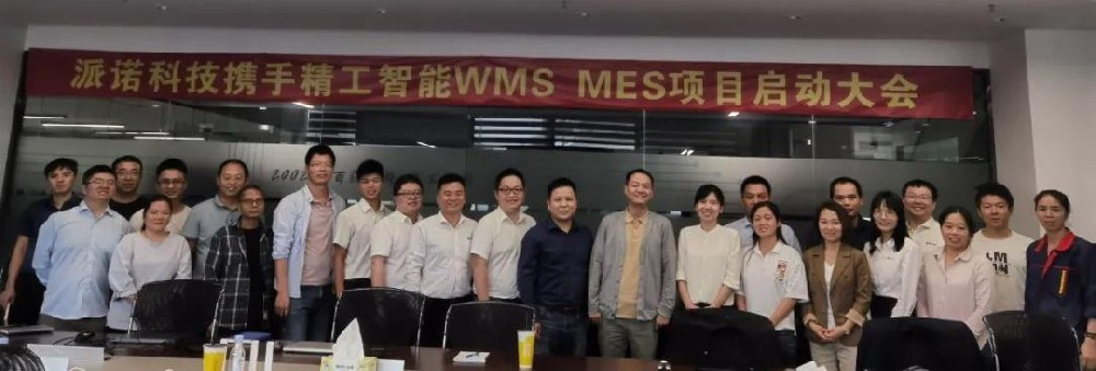 数智启航，筑梦未来||派诺科技数字工厂MES/WMS系统项目正式启动！